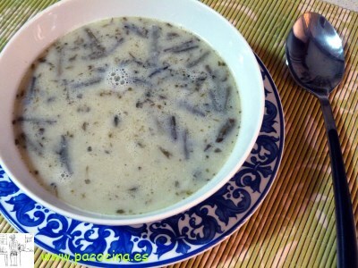 Gazpacho de espárragos Gazpacho de espárragos