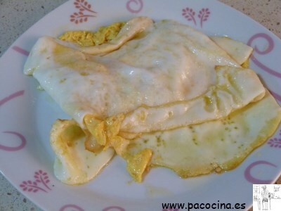 Gazpacho de espárragos huevos fritos Gazpacho de espárragos huevos fritos