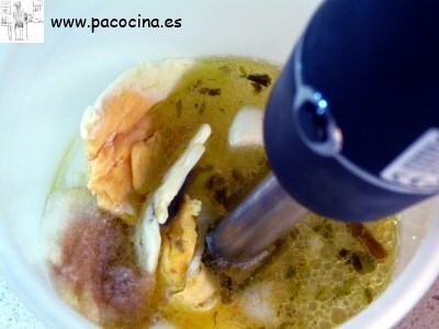 Gazpacho de espárragos batir Gazpacho de espárragos batir