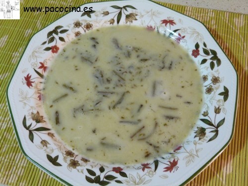 Gazpaccho de espárragos Gazpacho de espárragos