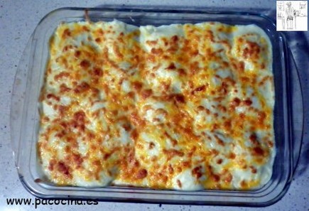 Huevos gratinados Huevos gratinados