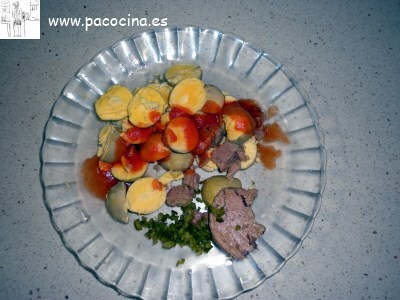 Huevos gratinados Huevos gratinados