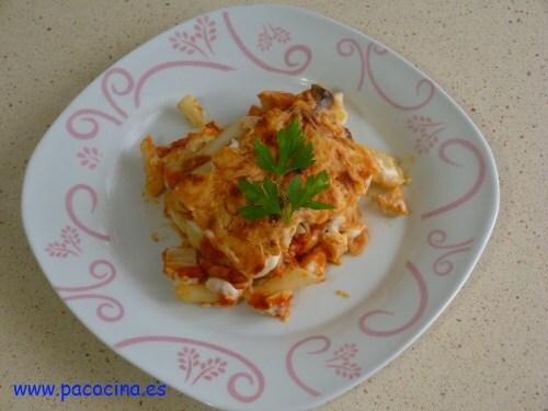 Lasaña de macarrones Lasaña de macarrones