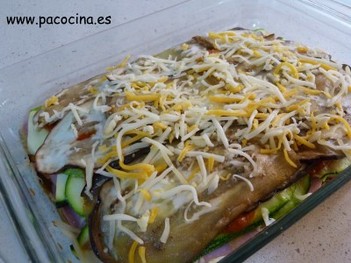 Lasaña de verduras Lasaña de verduras