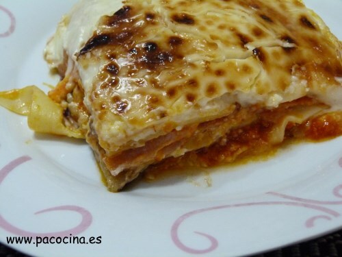 Lasaña de verduras Lasaña de verduras