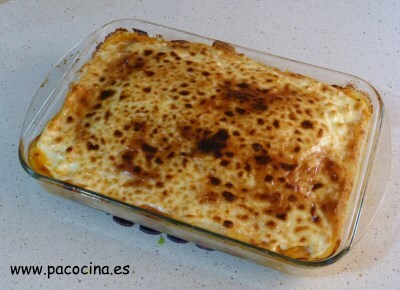 Lasaña de verduras Lasaña de verduras