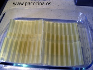 Lasaña a la boloñesa Lasaña a la boloñesa