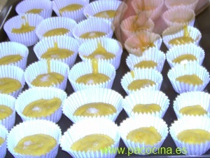 Magdalenas con manzana Magdalenas con manzana