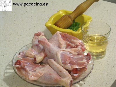 Muslos de pollo asados ingredientes Muslos de pollo asados ingredientes
