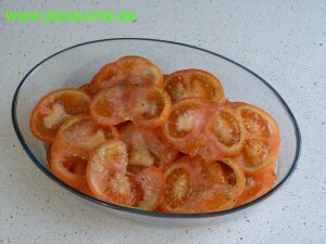 Tomate cortado Tomate cortado