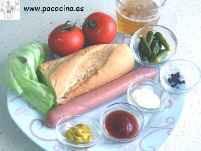 Perrito caliente ingredientes Perrito caliente ingredientes