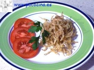 Pez platino sucedáneo del chanquete Pez platino sucedáneo del chanquete