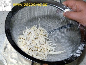 Pez platino sucedáneo del chanquete Pez platino sucedáneo del chanquete