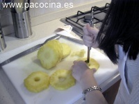 Piña caramelizada Piña caramelizada