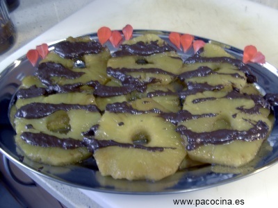 Piña caramelizada Piña caramelizada