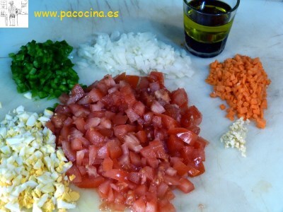 Verdura cortada Verdura cortada