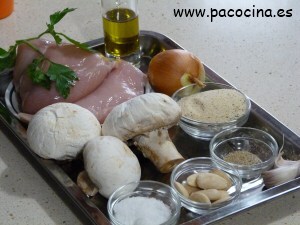 Rulo de pollo relleno ingredientes Rulo de pollo relleno ingredientes
