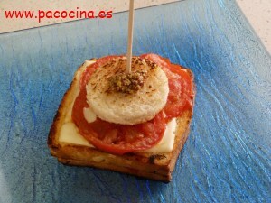 Sándwich con sombrero Sándwich con sombrero