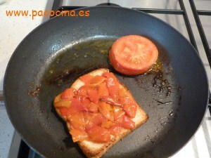 Sándwich con sombrero Sándwich con sombrero