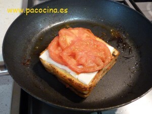 Sándwich con sombrero Sándwich con sombrero