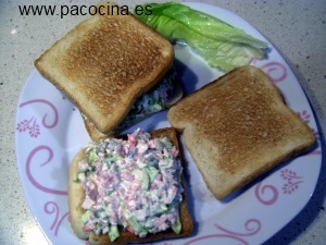 Sánwich de verano Sánwich de verano