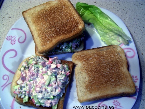 Sánwich de verano Sánwich de verano