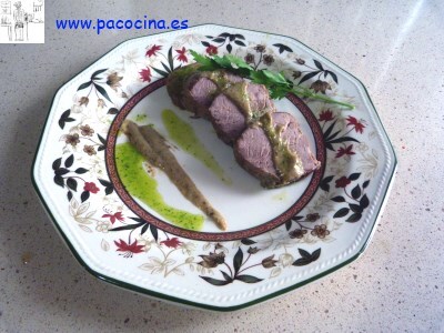 Solomillo de cerdo a la almendra Solomillo de cerdo a la almendra