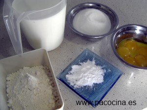 Bambas rellenas de crema ingredientes Bambas rellenas de crema ingredientes