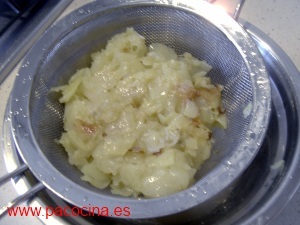 Tortilla de patatas y pimiento Tortilla de patatas y pimiento