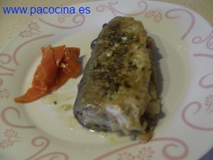 Truchas rellenas de panceta Truchas rellenas de panceta